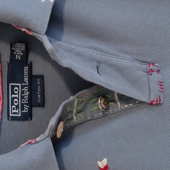 ๐VERY RARE/VTG Polo Ralph Lauren๐ - Elk Ridge Native Adirondack S/S Polo - Picture 3 of 16